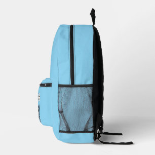 Impresa Mochila Escolar Divertida Buzo de Tiburón