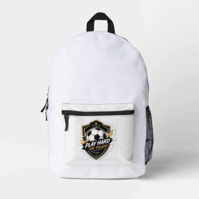 Impresa Mochila Escolar Estilo Deportivo (Anverso)