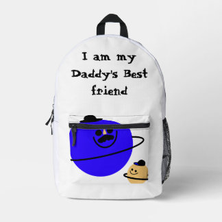 Impresa Mochila Escolar Mejor Amigo del Papá