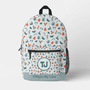 Impresa Mochila escolar regalo adorable para estudiantes d