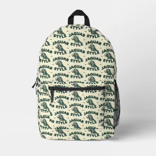Impresa Mochila Estampada con Jaguar