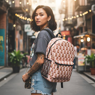Impresa Mochila estampada de Barb