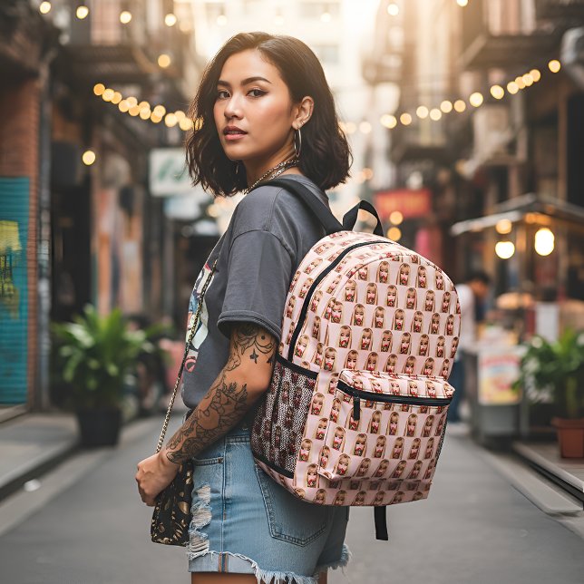 Impresa Mochila estampada de Barb (Subido por el creador)