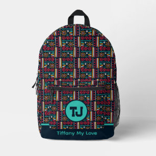 Impresa Mochila estampada deportiva de moda Groomsmen
