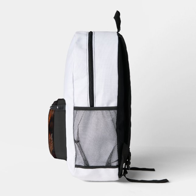 Impresa Mochila estética de fantasía oscura con ojo místic (Derecha)