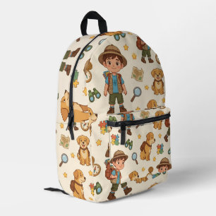 Impresa Mochila Exploradora Infantil Personalizada Alphala