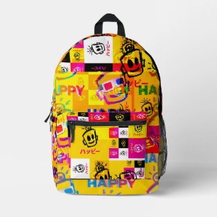 Impresa Mochila FELIZ con error