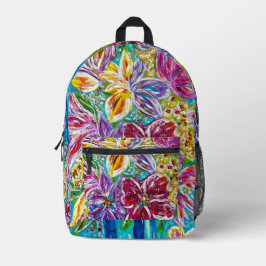 Impresa Mochila floral