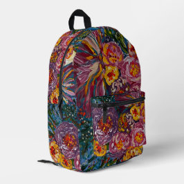 Impresa Mochila floral
