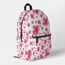 Mochila floral de bonito