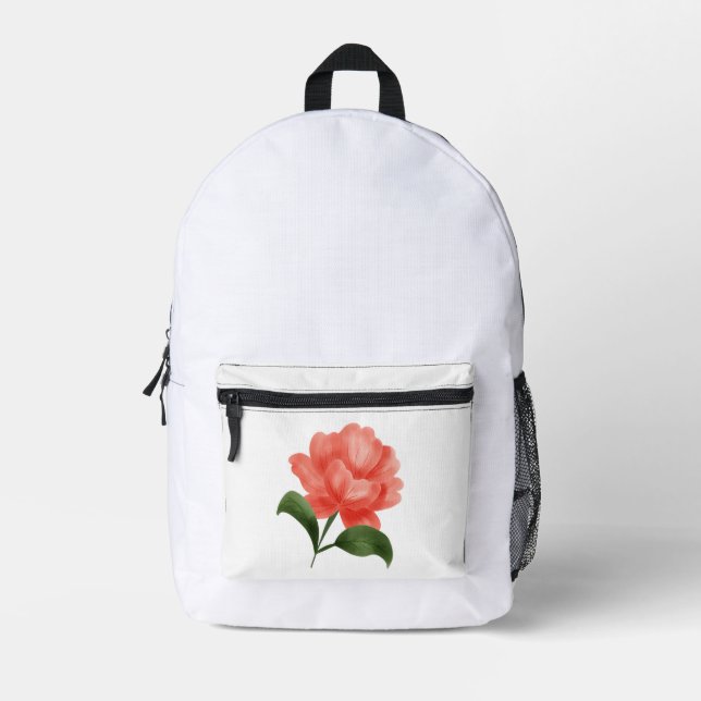 Impresa Mochila floral Mondala (Anverso)