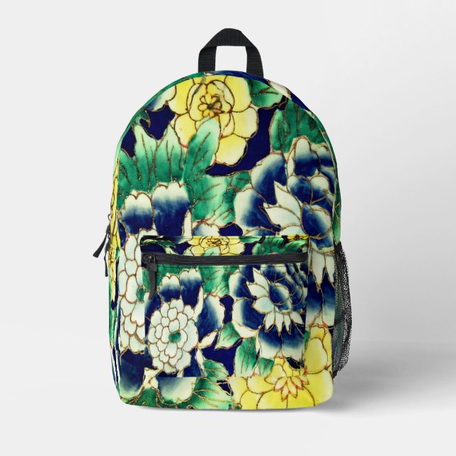 Impresa Mochila Flores (Anverso)