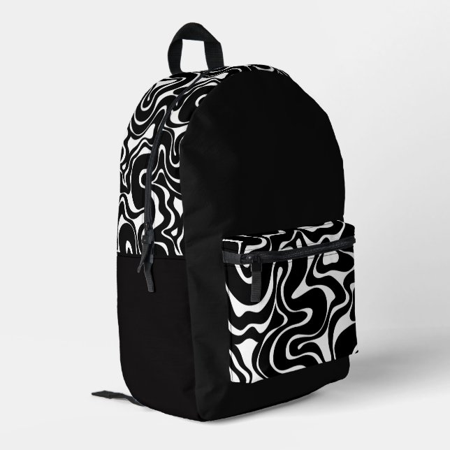 Impresa Mochila 'Funky Psicodélico' (Esquina izquierda trasera)
