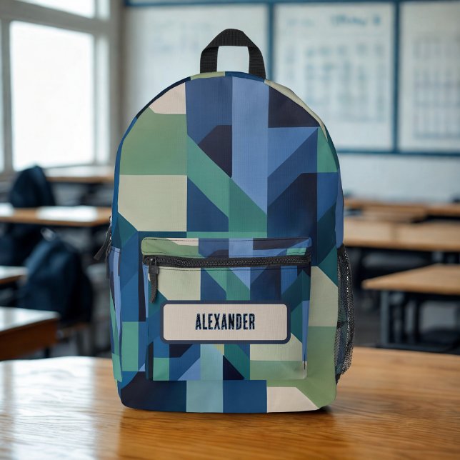 Impresa Mochila Geométrica (Subido por el creador)