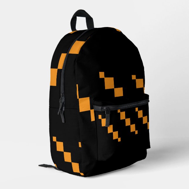 Impresa Mochila geométrica Pixelada (Esquina izquierda trasera)
