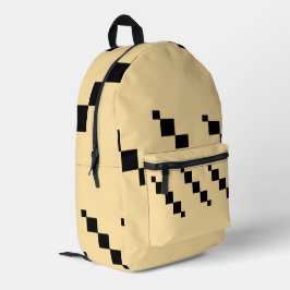 Impresa Mochila geométrica Pixelada