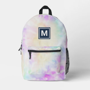 Impresa Mochila Girly Monogram Pastel Tie Dye