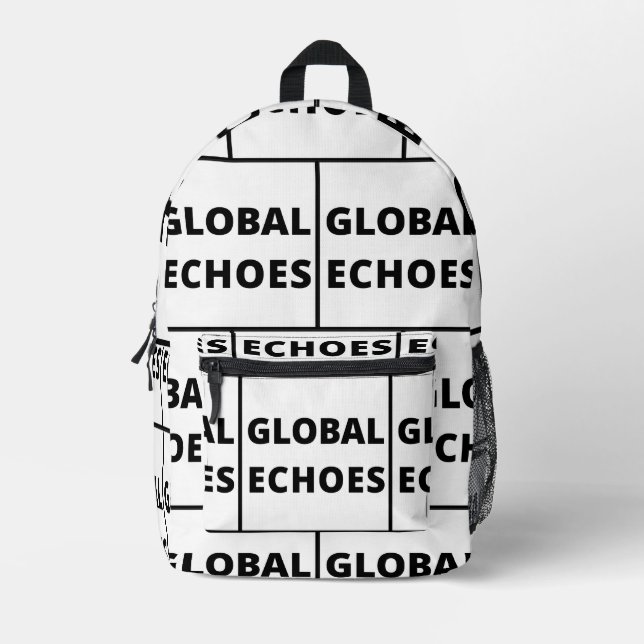 Impresa Mochila Global Echoes (Anverso)