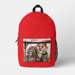 Impresa Mochila Gnome Capricho del Bosque