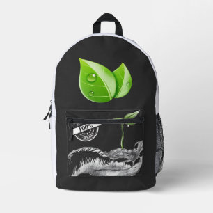 Impresa Mochila Gráfica Minimalista Árbol de Arce Thiqah
