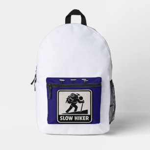 Impresa Mochila Gráfica para Senderista Lento