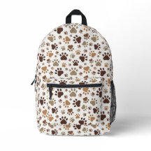 Mochila Huellas de Pata Manchadas