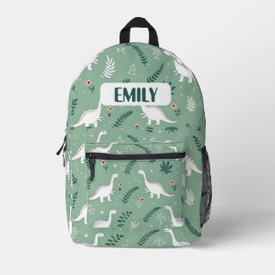 Impresa Mochila infantil con estampado de dinosaurios