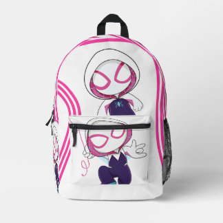 Impresa Mochila infantil Cute Spider Gwen Chibi