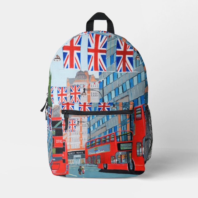 Impresa Mochila Jubilee de Inglaterra de la Reina (Anverso)