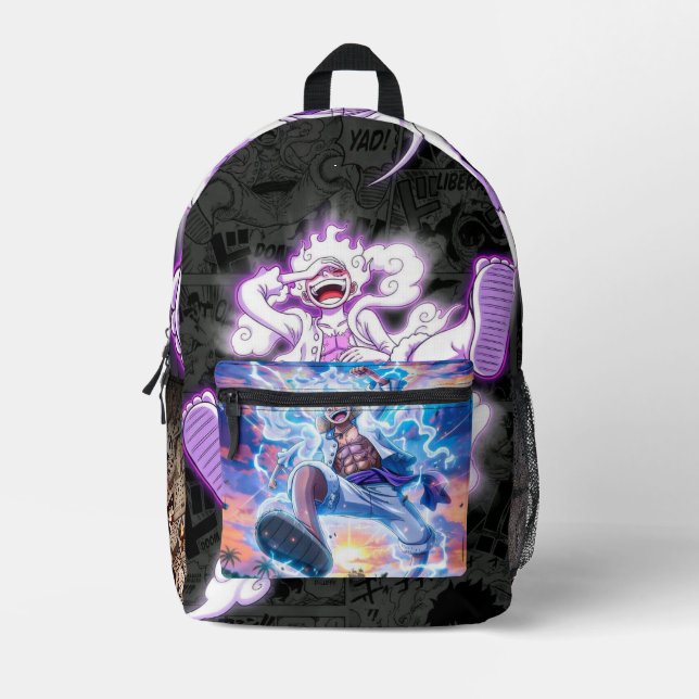 Impresa Mochila Luffy gearfifth (Anverso)