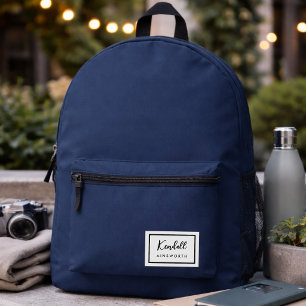 Impresa Mochila   Mochila personalizada con nombre de inst