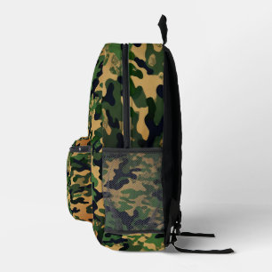 Impresa Mochila moderna de camuflaje verde – Ejército Prem