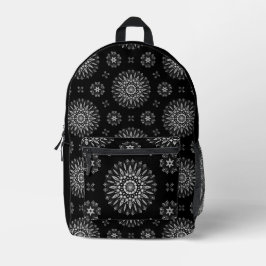 Impresa Mochila moderna de diseño abstracto del patrón de 