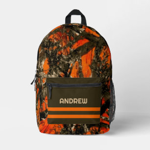 Impresa Mochila monograma del niño