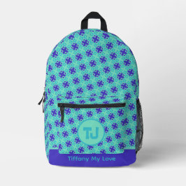 Impresa Mochila Monogramada De La Escuela Secundaria Trend