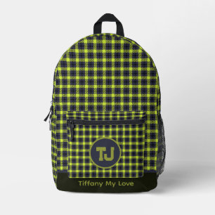 Impresa Mochila Monogramada Única De Preescolar Para Chica