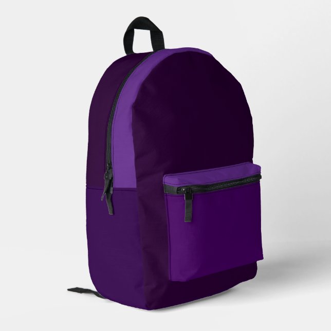 Impresa Mochila Morada Multicolor  (Esquina izquierda trasera)