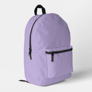 Impresa Mochila Morada Pastel con Costura de Impresión Per