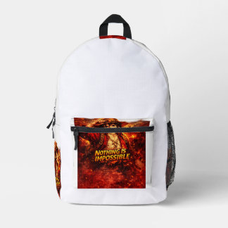 Impresa Mochila Motivacional Nada Es Imposible | Insp