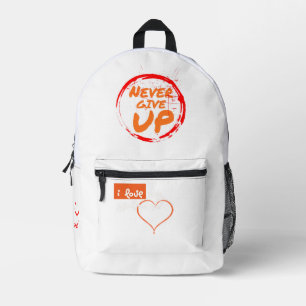 Impresa Mochila Motivacional Nunca te Rindas