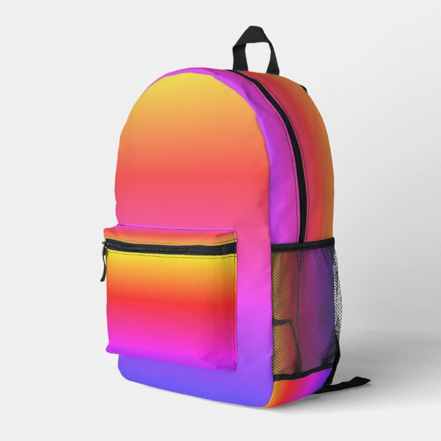 Impresa Mochila multicolor 'Atardecer'  (Esquina derecha trasera )