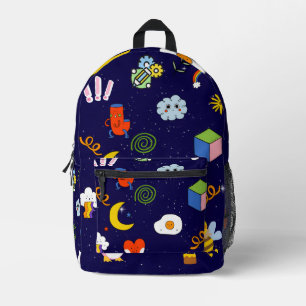 Impresa mochila muy elegante para ambos chicas/ niños