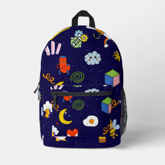 Impresa mochila muy elegante para ambos chicas/ niños
