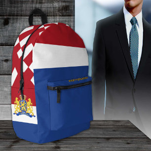 Impresa Mochila neerlandesa, patriótica, bandera holandesa