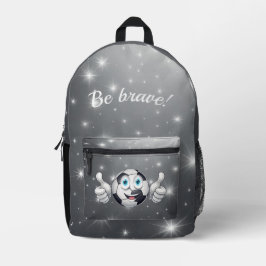 Impresa Mochila - Negro - Balón de fútbol