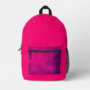Impresa Mochila Neon Pink & Purple Accent - Personalizable