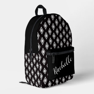 Impresa Mochila Noir Diamond — Borde de Personalizable