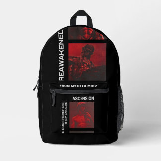Impresa Mochila oscura negra
