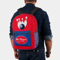 Mochila para bolas de zapatos de bolos personaliza