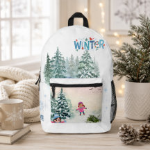 Mochila para día de nieve de invierno